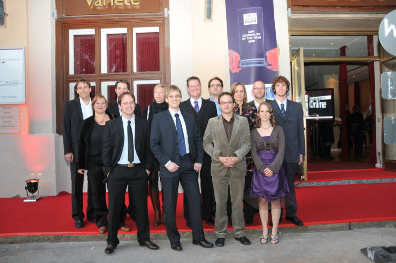 Sonja Fercher Preisverleihung CNN Journalist Award 2008
